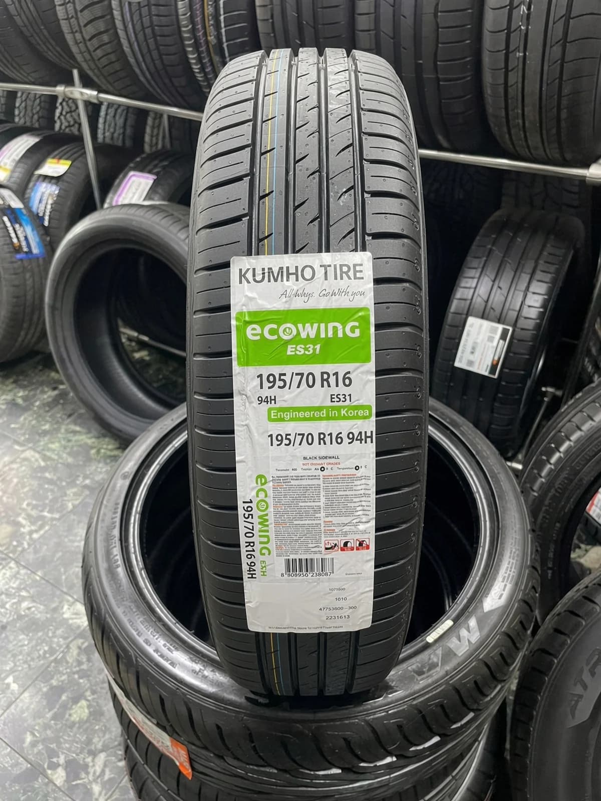 Kumho Ecowing ES31 195/70 R16 94H