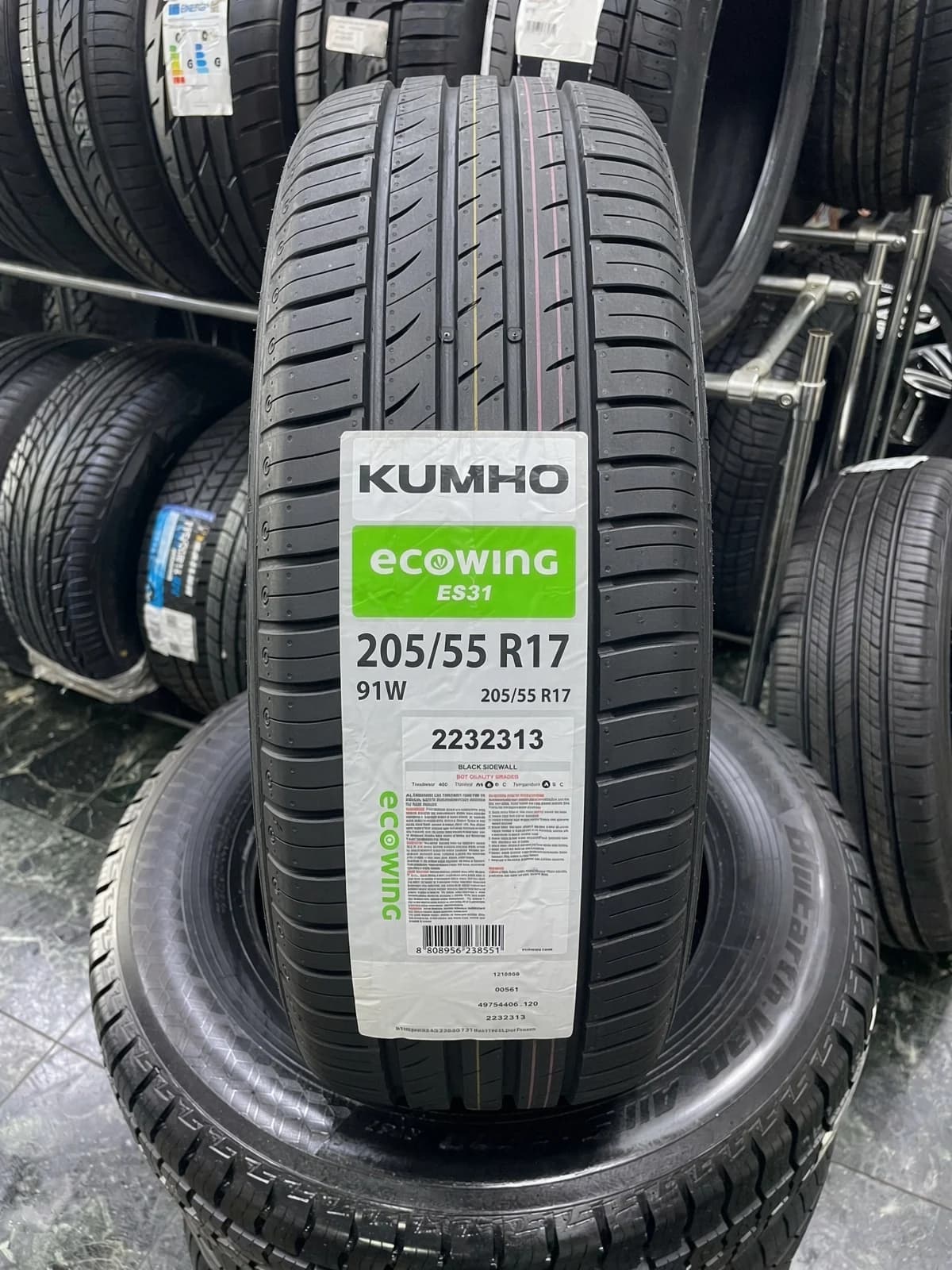 Kumho Ecowing ES31 205/55 R17 91W
