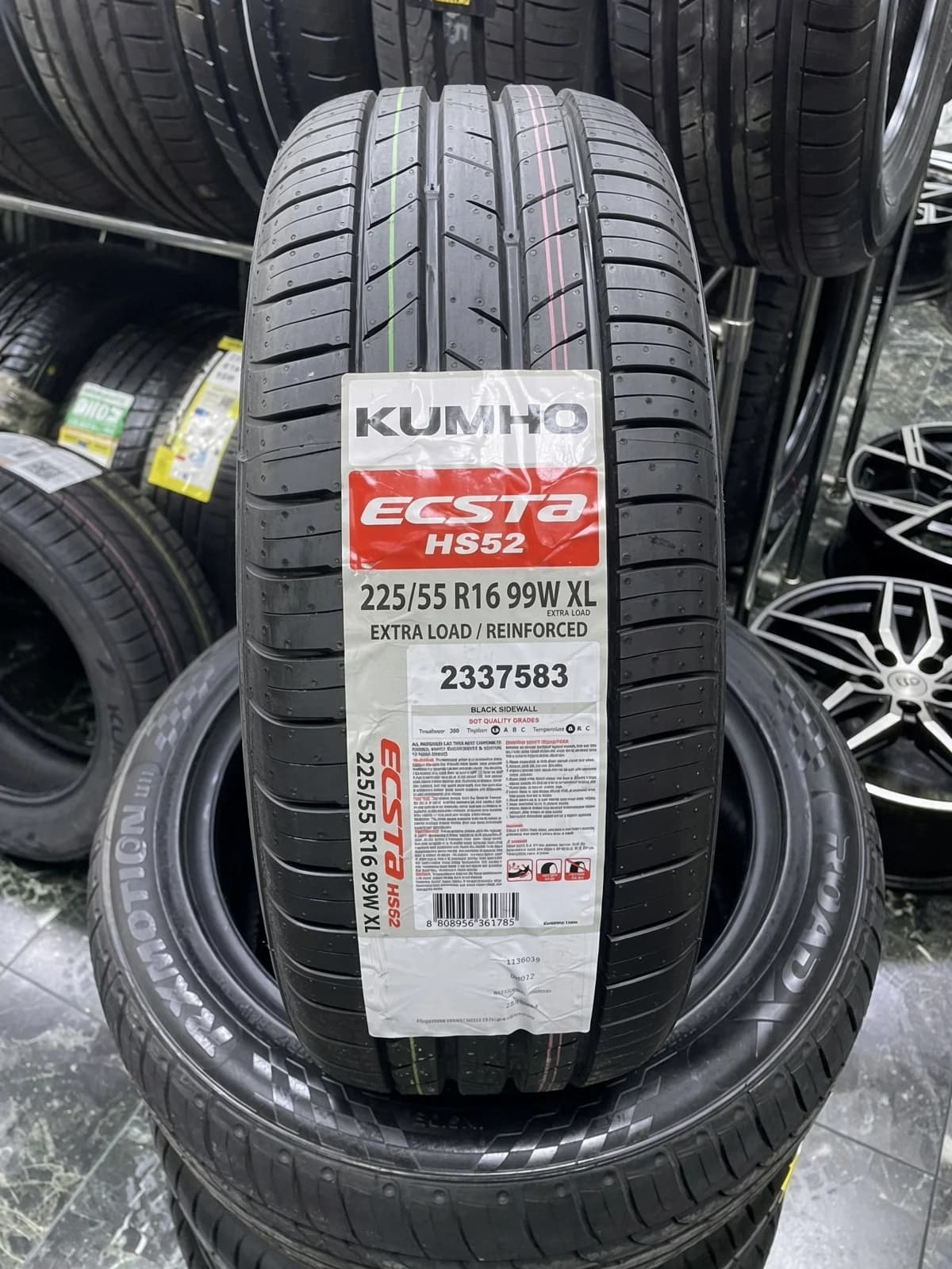Kumho Ecsta HS52 225/55 R16 99W XL