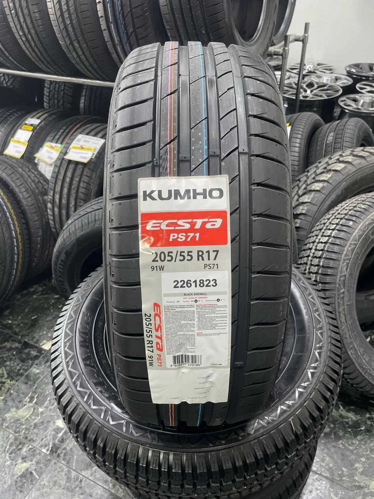 Kumho Ecsta PS71 205/55 R17 91W