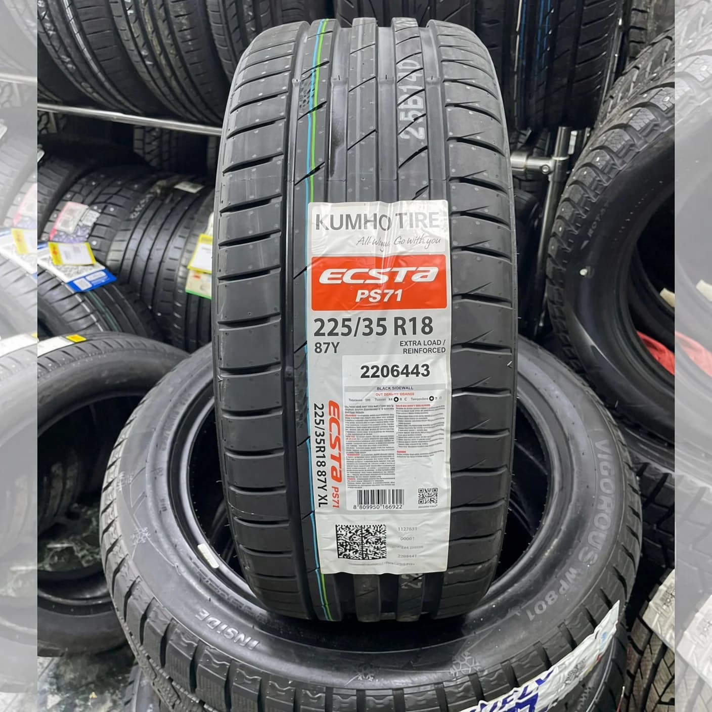 Kumho Ecsta PS71 225/35 R18 87Y XL
