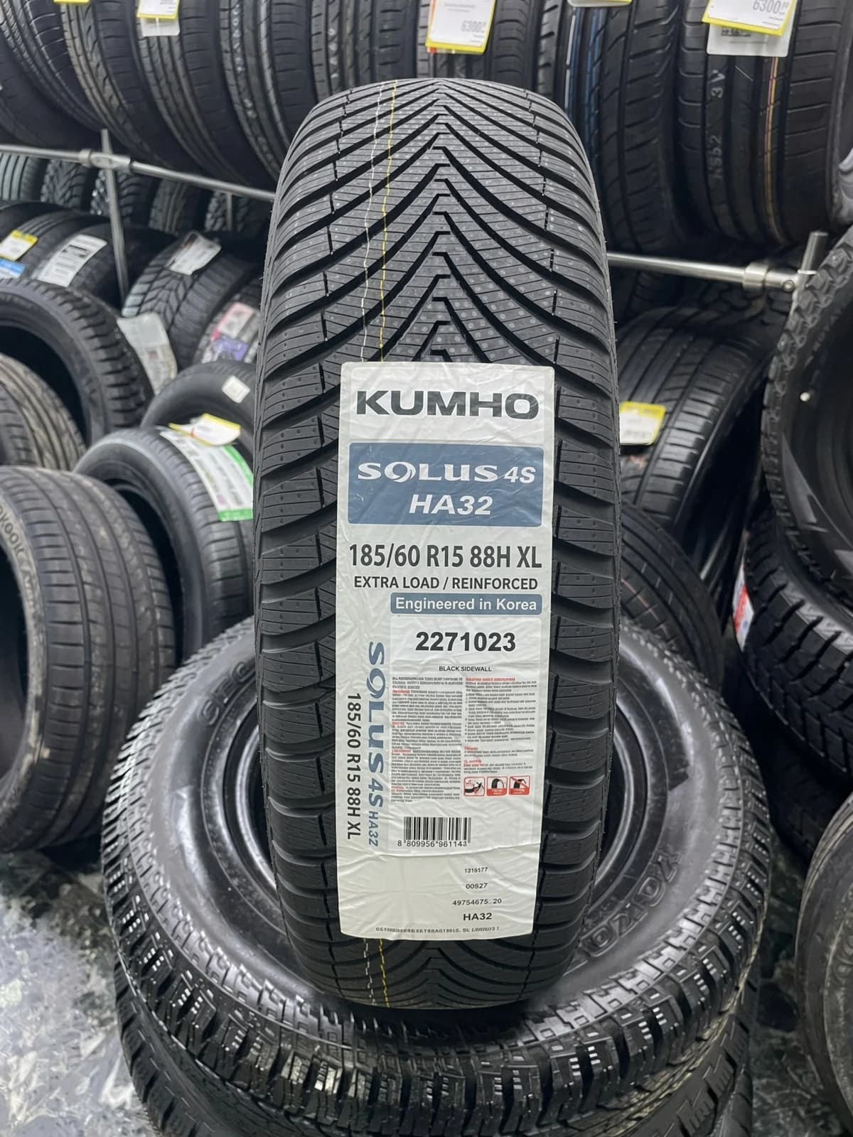 Kumho Solus 4S HA32 185/60 R15 88H XL