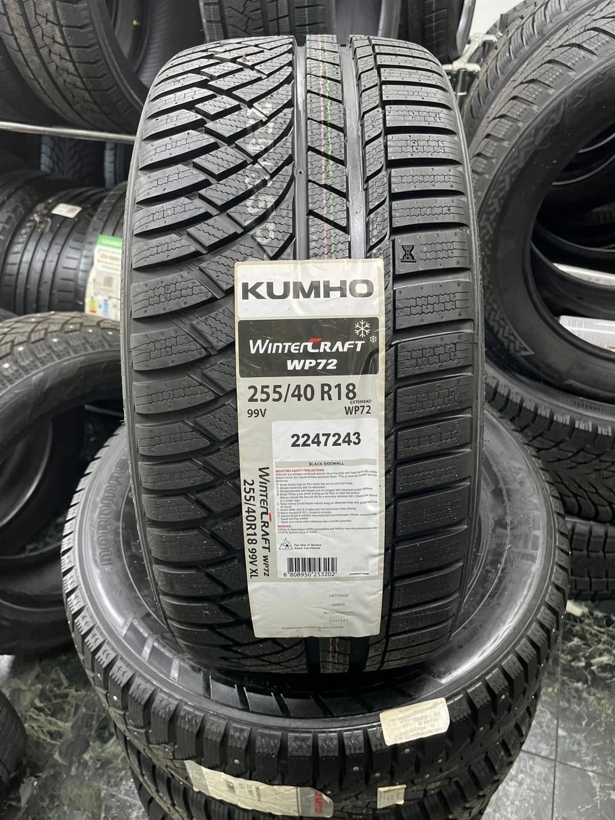 Kumho Wintercraft WP72 255/40 R18 99V XL