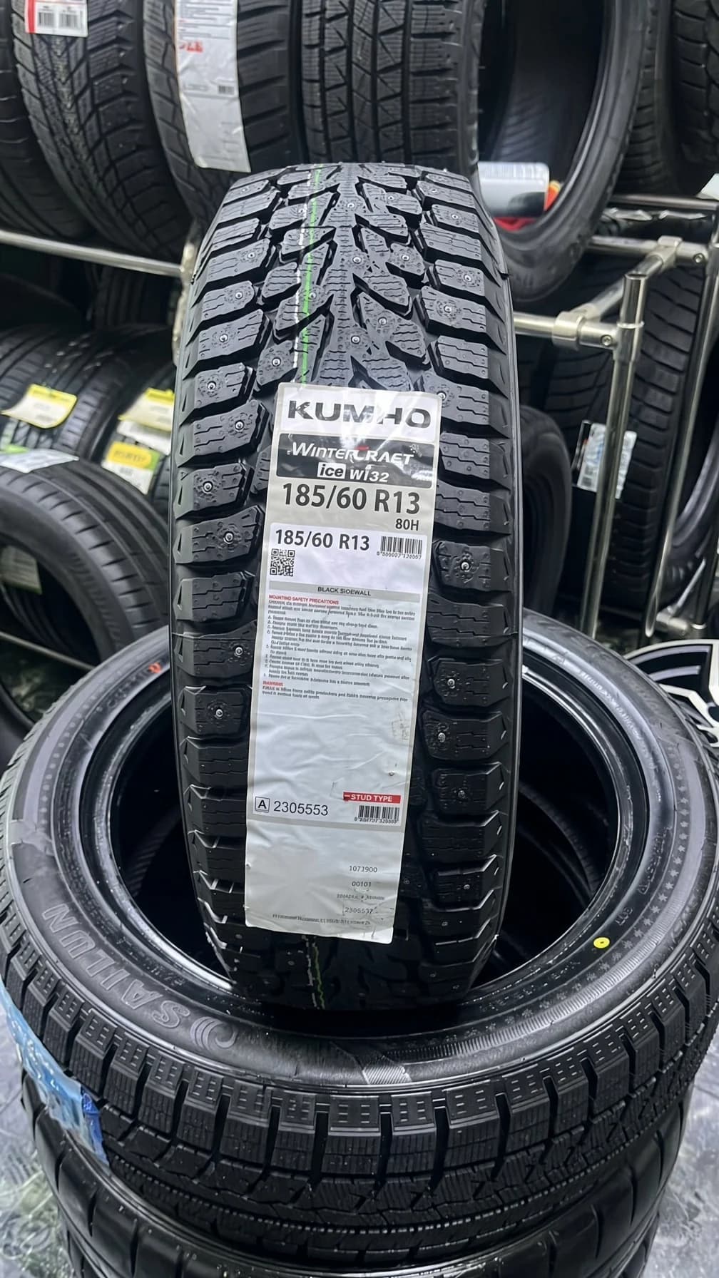 Kumho Wintercraft WI32 185/60 R13 80H