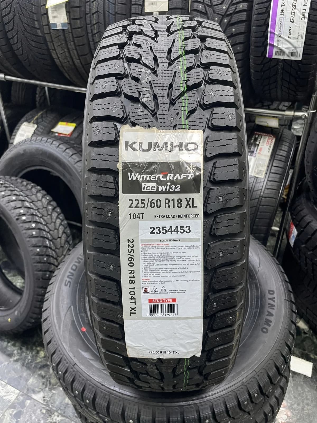 Kumho Wintercraft WI32 225/60 R18 104T XL