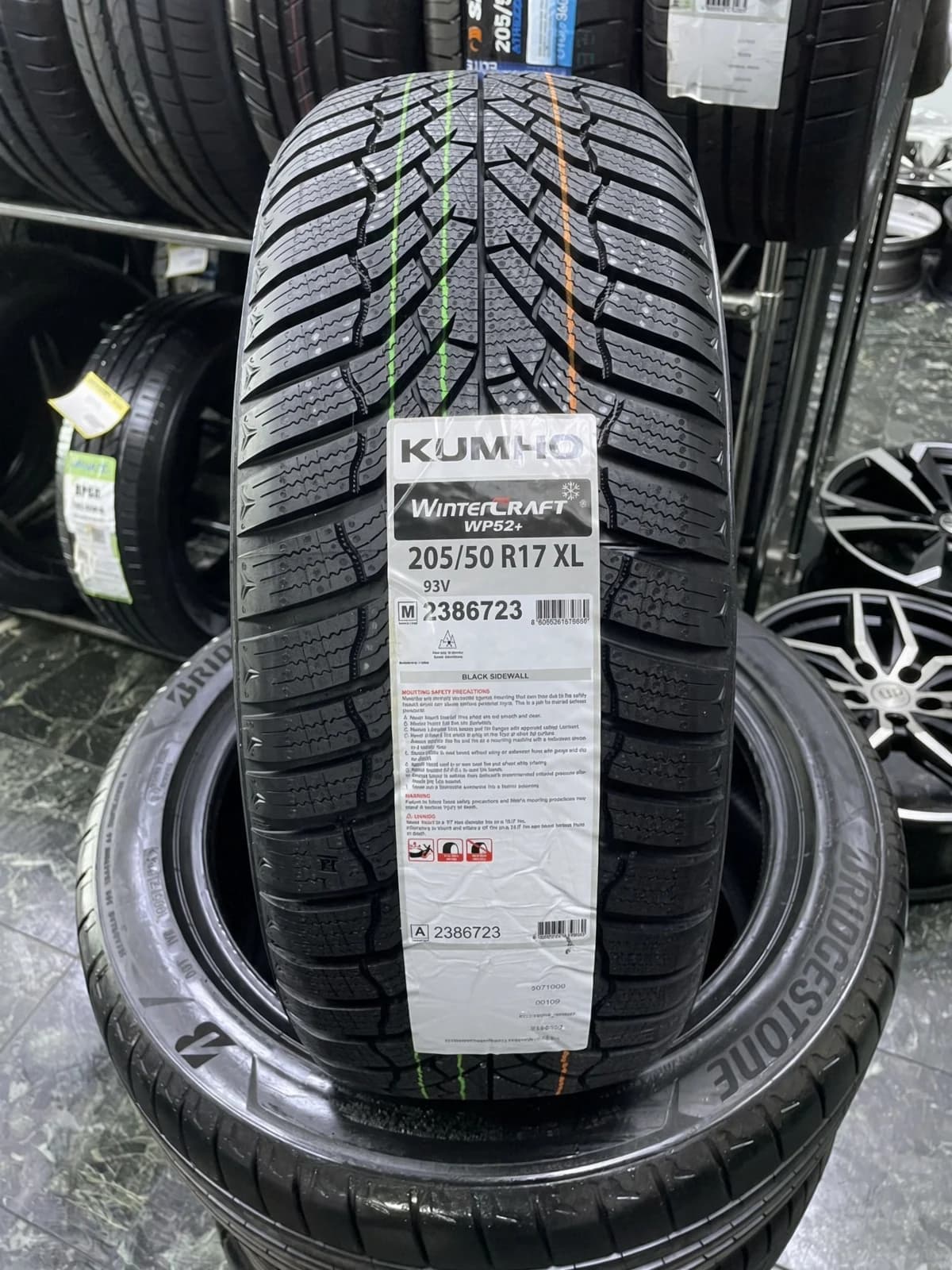 Kumho Wintercraft WP52+ 205/50 R17 93V XL