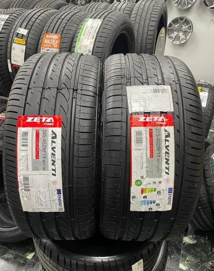 Zeta Alventi 245/45 R19 и 275/40 R19 102Y