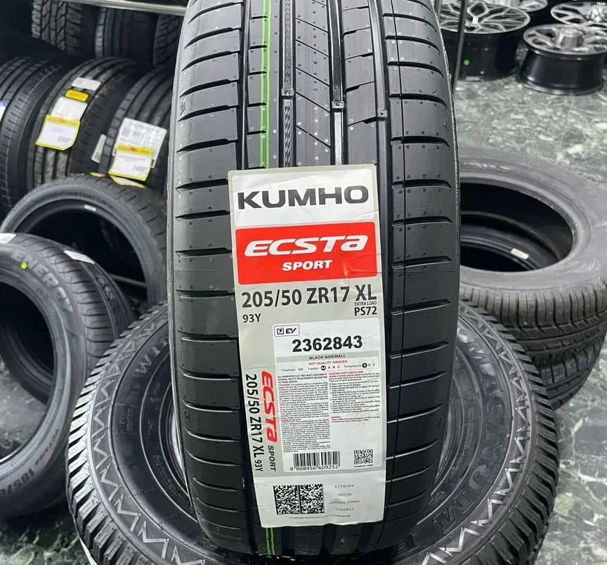 Kumho Ecsta Sport S PS72 205/50 R17 93Y