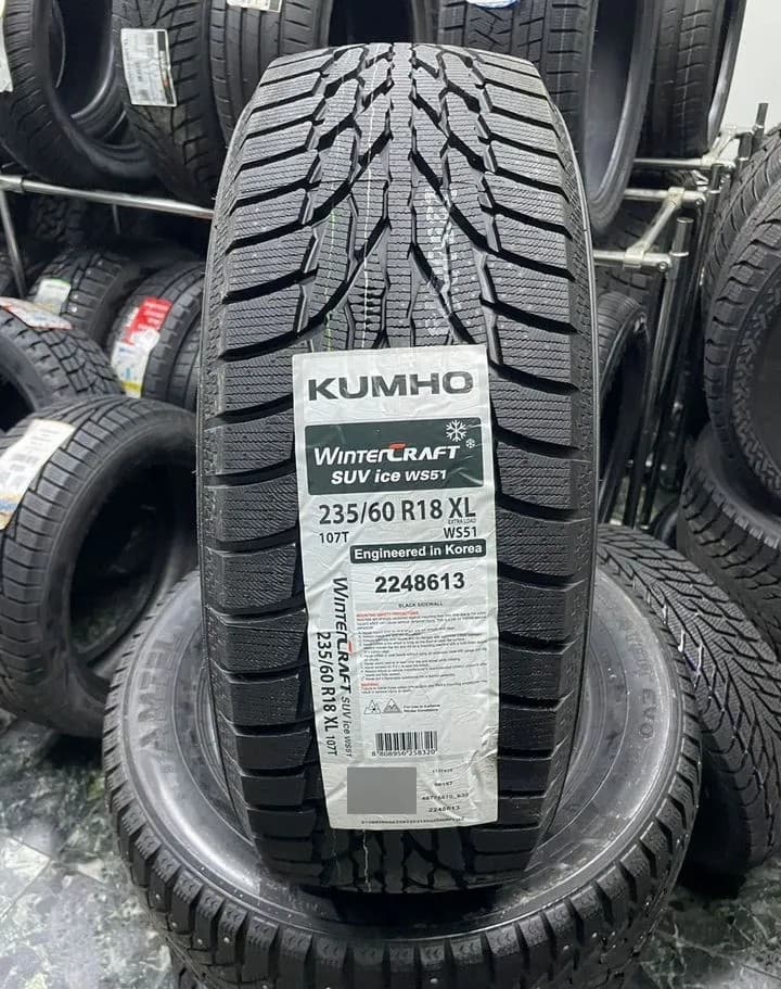 Kumho Wintercraft SUV Ice WS51 235/60 R18 107T