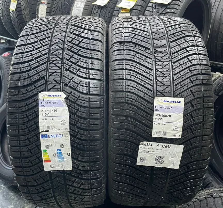 Michelin Pilot Alpin 5 SUV 275/45 R20 и 305/40 R20 112V