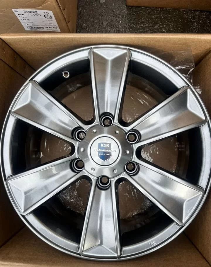 Литые диски K&K Тайфун 7×R17 6×139.7