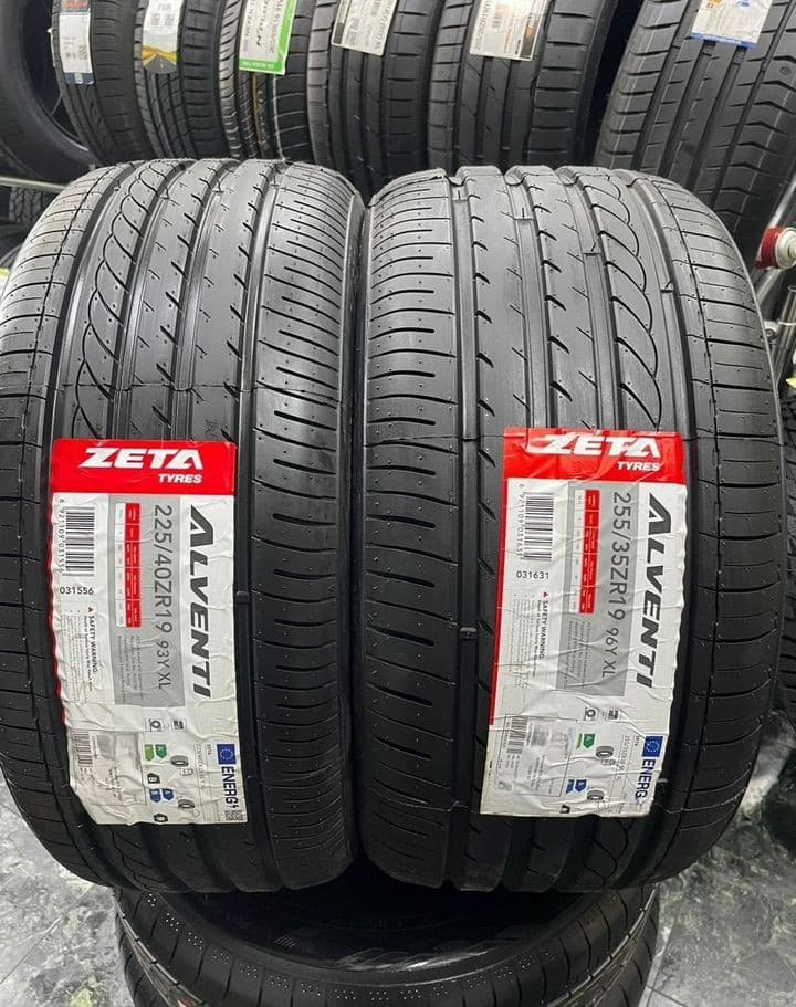 Zeta Alventi 225/40 R19 и 255/35 R19 96Y XL